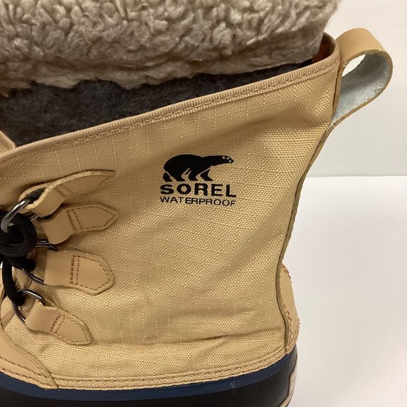 Sorel Mens 1964 Pac Nylon Tan "Curry" Boot Size 9 - Picture 6 of 6